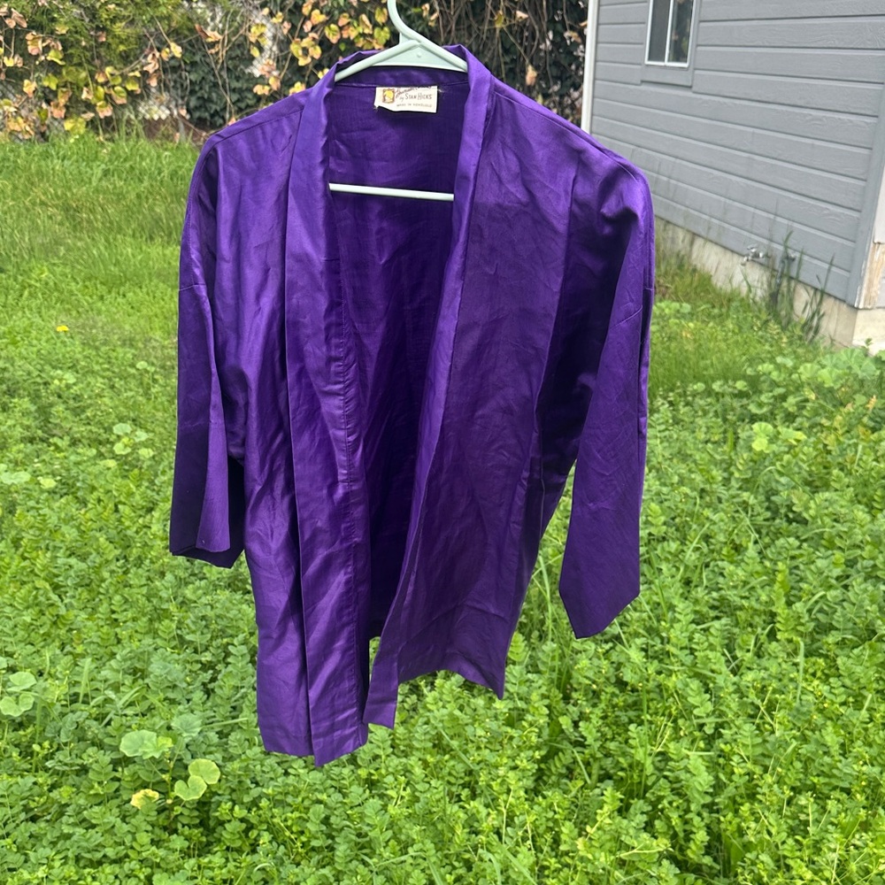 Vintage Purple Women's Blazer from Hawaiian Casuals Stan Hicks 💜 Made in Hawaii